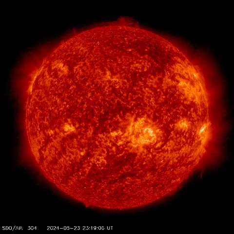 Image of Sun's transition region