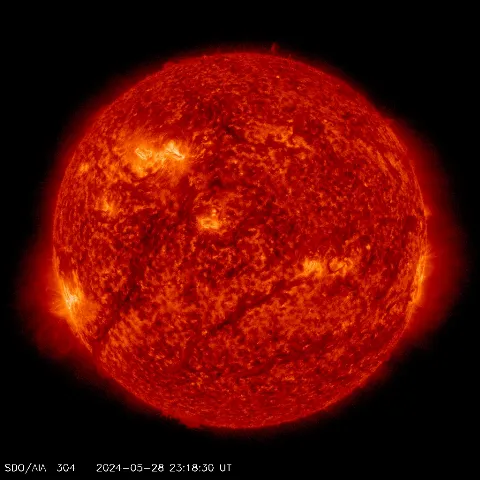 Image of Sun's transition region