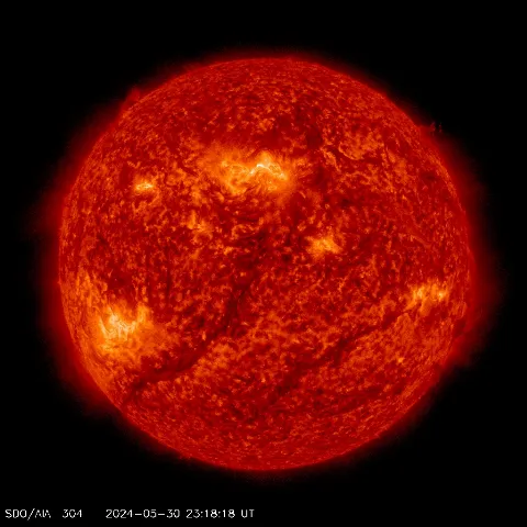 Image of Sun's transition region