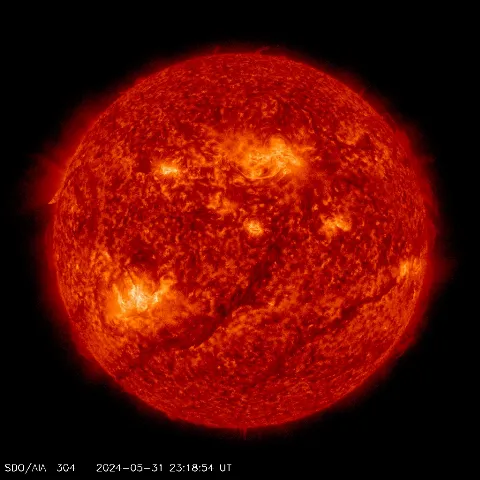 Image of Sun's transition region