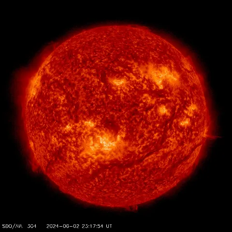 Image of Sun's transition region