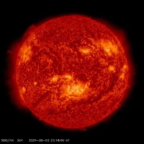 Image of Sun's transition region