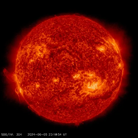 Image of Sun's transition region