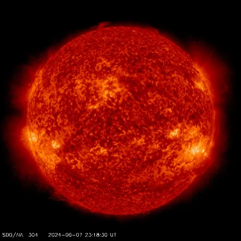 Image of Sun's transition region