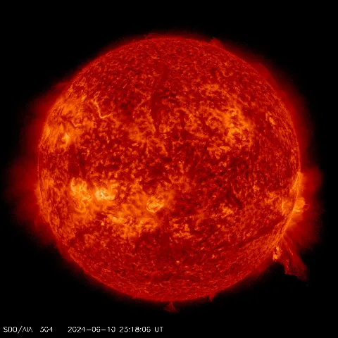 Image of Sun's transition region