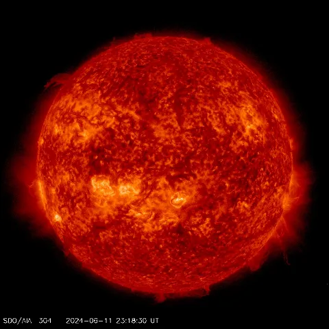 Image of Sun's transition region