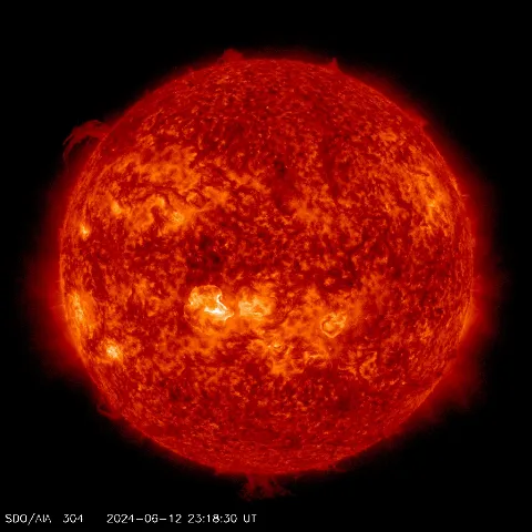 Image of Sun's transition region