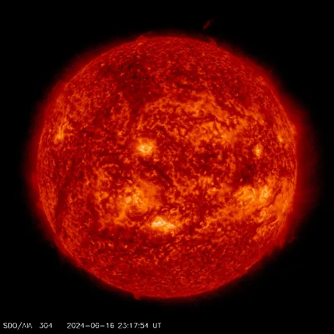 Image of Sun's transition region