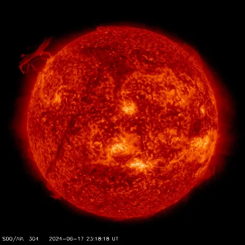 Image of Sun's transition region