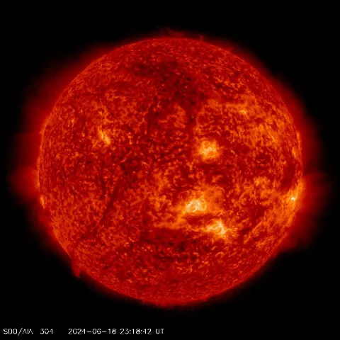 Image of Sun's transition region