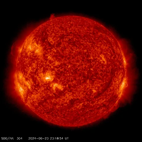 Image of Sun's transition region