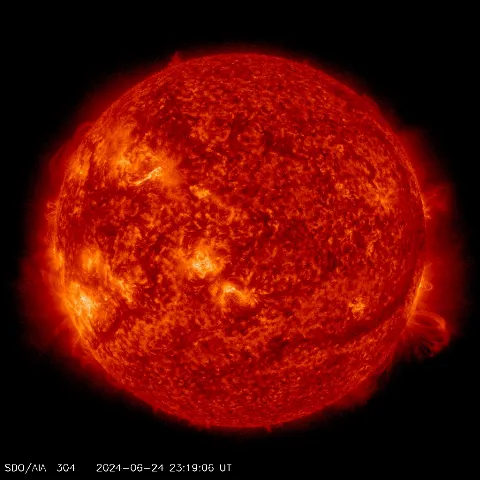 Image of Sun's transition region