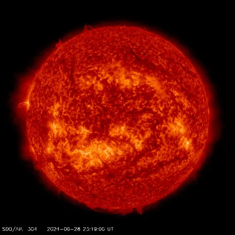 Image of Sun's transition region