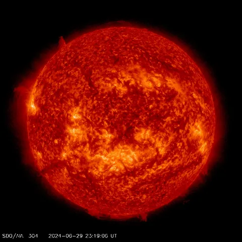 Image of Sun's transition region