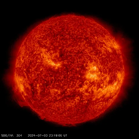 Image of Sun's transition region