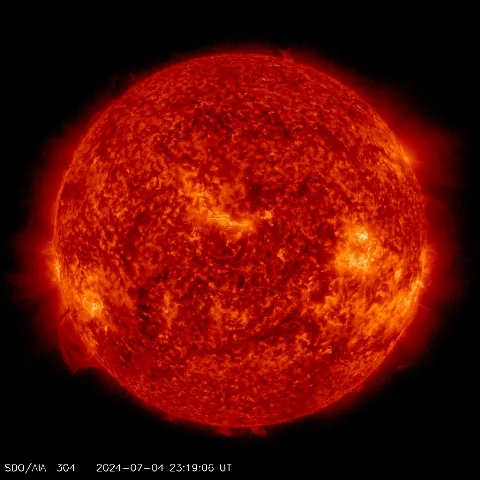 Image of Sun's transition region