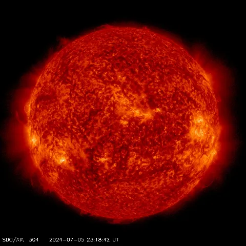 Image of Sun's transition region