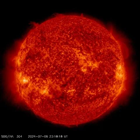 Image of Sun's transition region