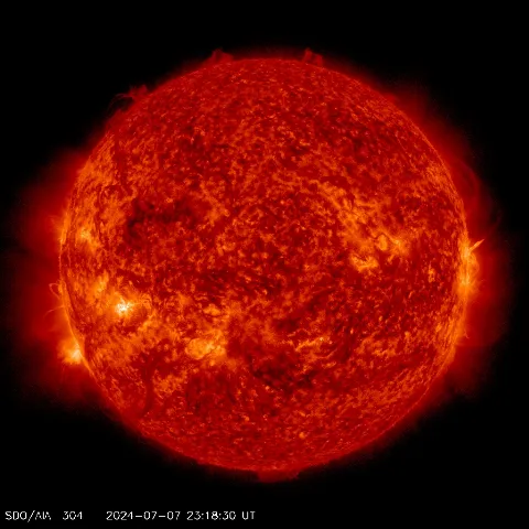 Image of Sun's transition region