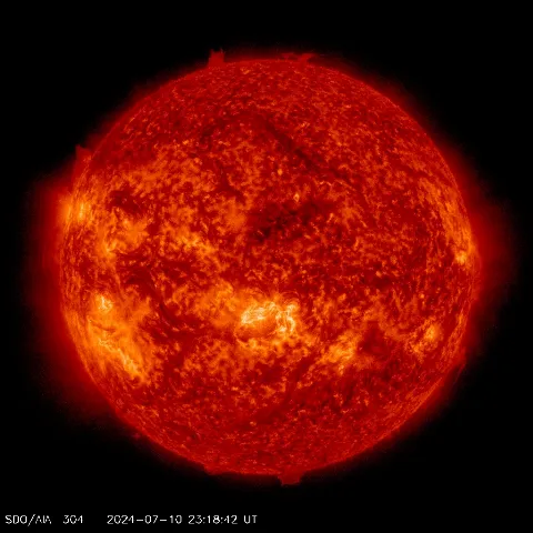 Image of Sun's transition region