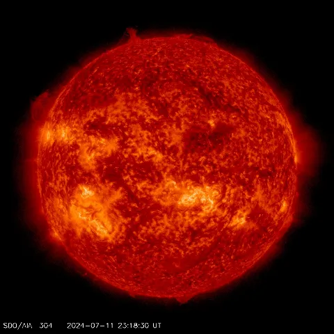 Image of Sun's transition region