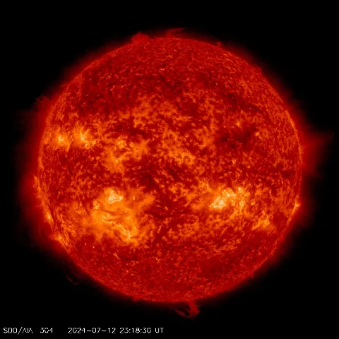 Image of Sun's transition region