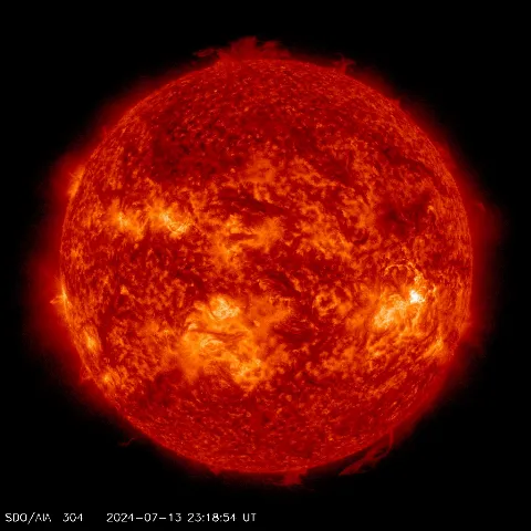 Image of Sun's transition region