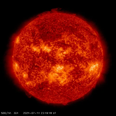 Image of Sun's transition region