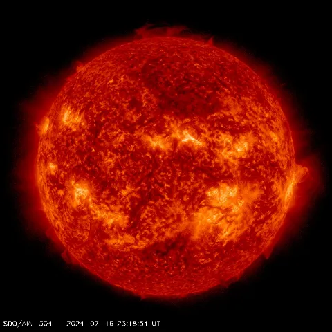 Image of Sun's transition region