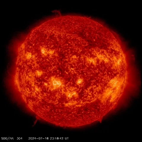 Image of Sun's transition region