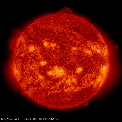 Image of Sun's transition region