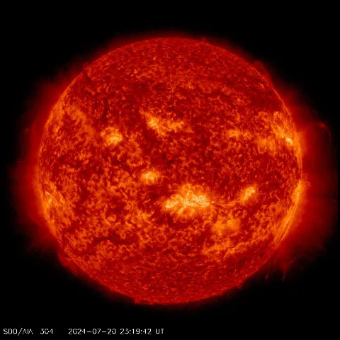 Image of Sun's transition region