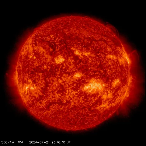 Image of Sun's transition region