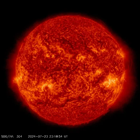 Image of Sun's transition region