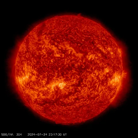 Image of Sun's transition region