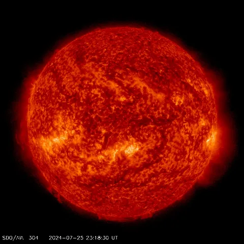 Image of Sun's transition region