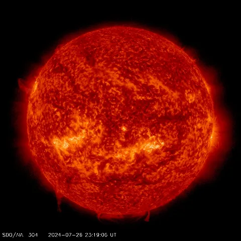 Image of Sun's transition region