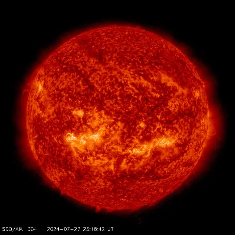 Image of Sun's transition region