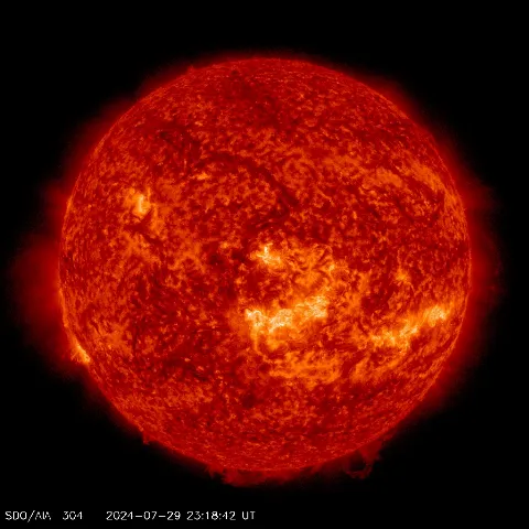 Image of Sun's transition region