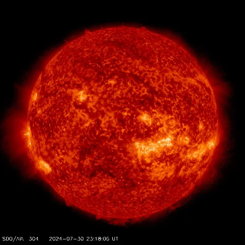 Image of Sun's transition region