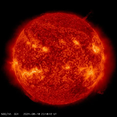 Image of Sun's transition region