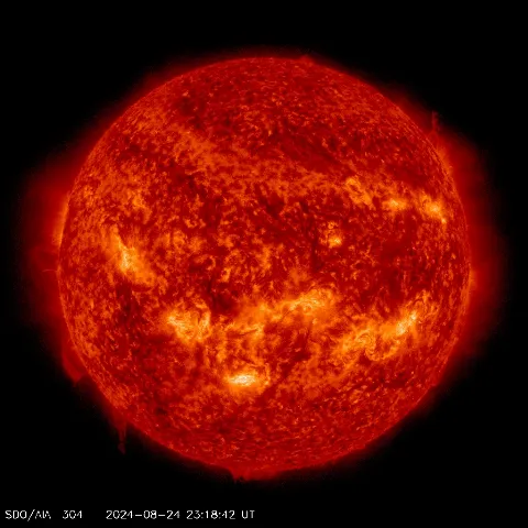 Image of Sun's transition region