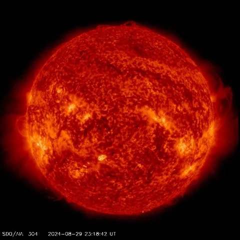 Image of Sun's transition region