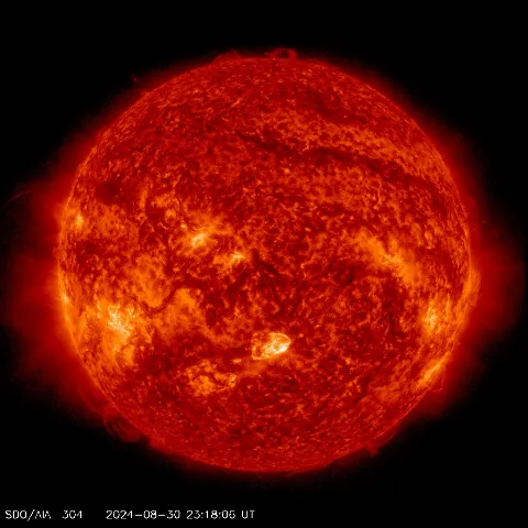 Image of Sun's transition region