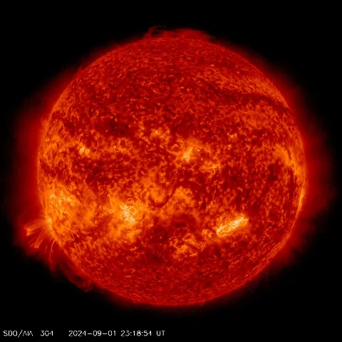 Image of Sun's transition region