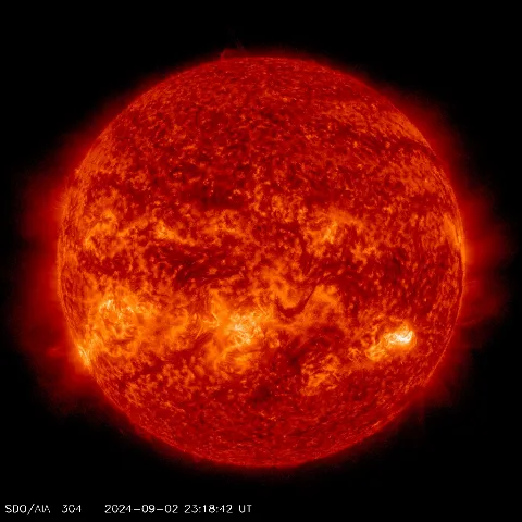 Image of Sun's transition region