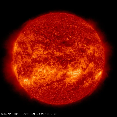 Image of Sun's transition region