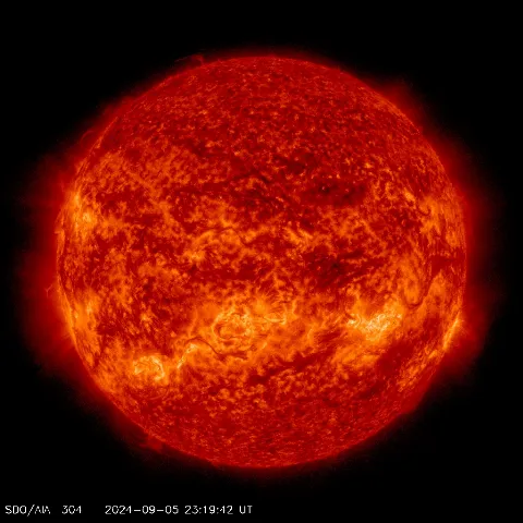 Image of Sun's transition region