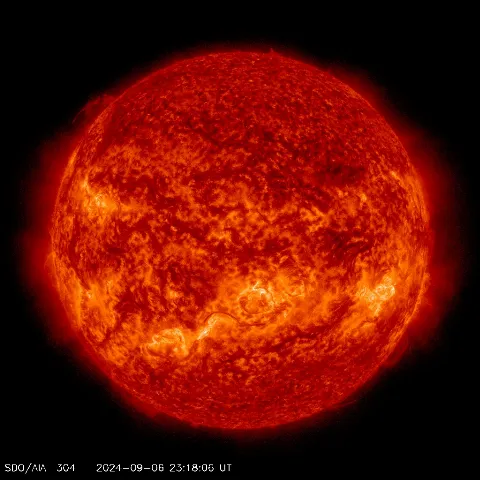 Image of Sun's transition region