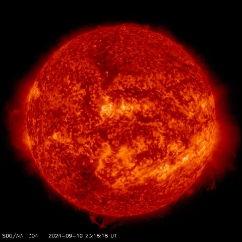 Image of Sun's transition region